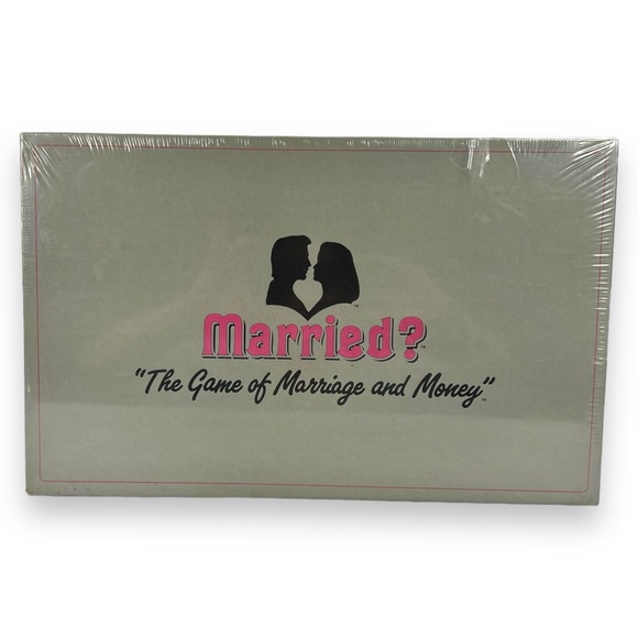 VERY RARE 1980s-90s: Married? "The Game Of Marriage and Money" Board Game NOS - Picture 4 of 16